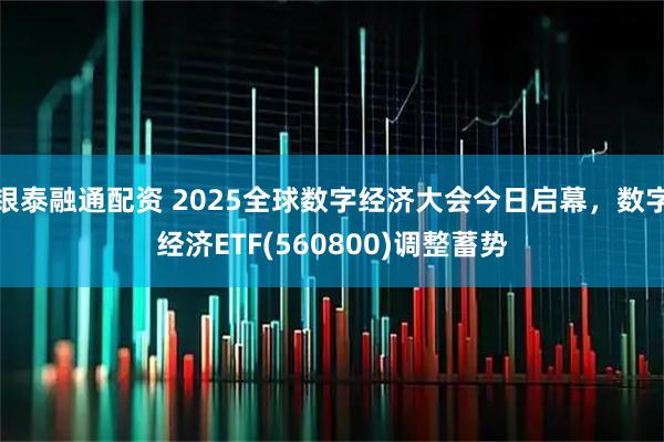 银泰融通配资 2025全球数字经济大会今日启幕，数字经济ETF(560800)调整蓄势